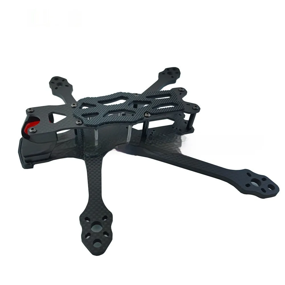 5 inch rack racing crossing machine HD electric aviation model with metal frame and battery power