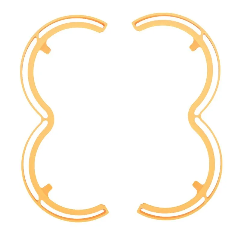 AVATA2 paddle blade anticollision coil in orange ABS material, size 8.5 by 20.5 by 2 cm