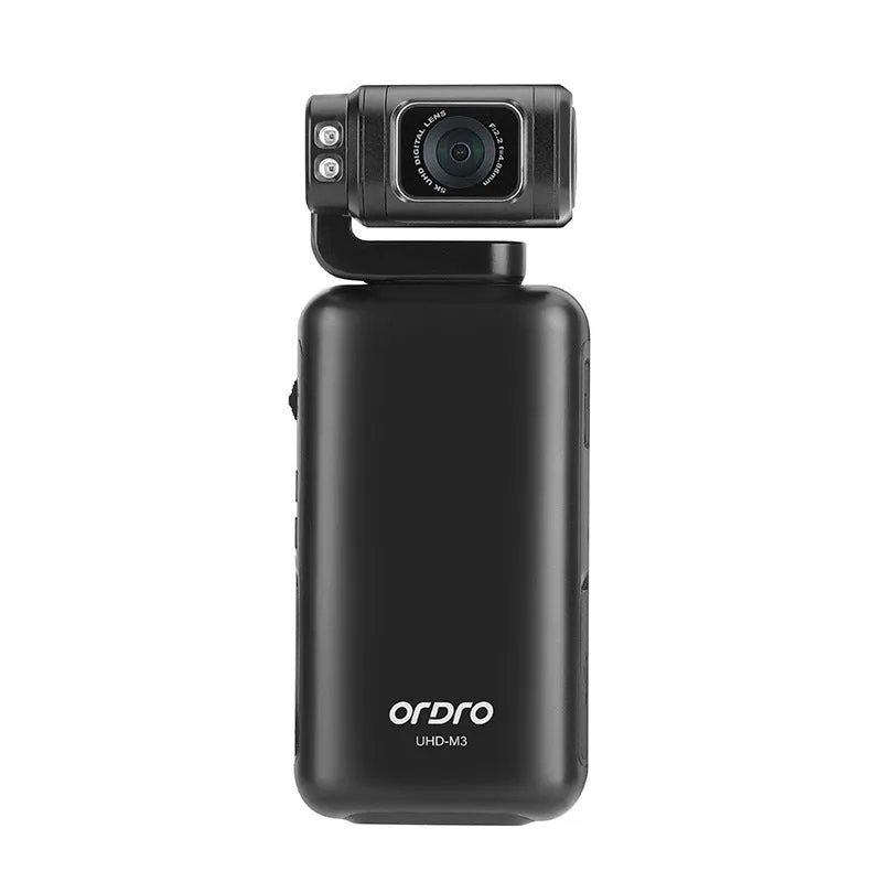 M3 Pocket Camera 180 flip screen 1080p HD touchscreen camcorder in black