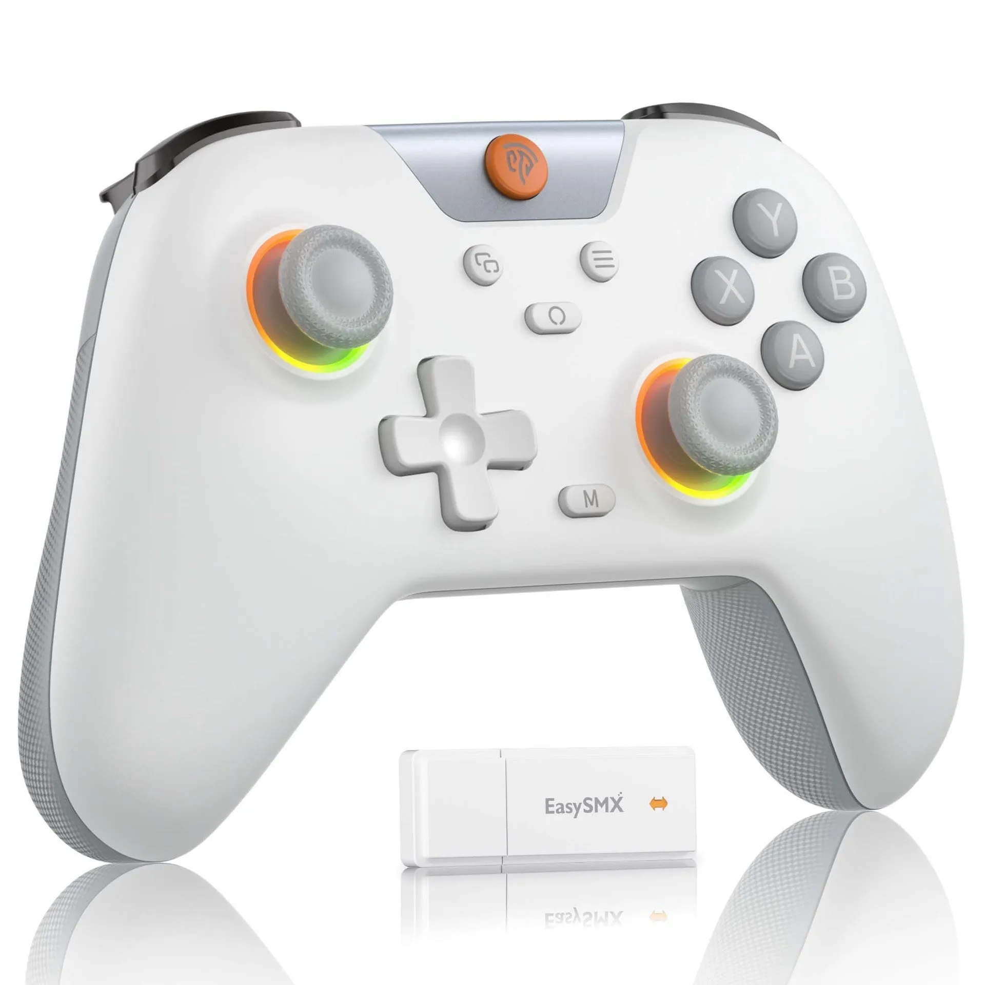 Creative Home three-model game controller connected to Nintendo Switch, PC, mobile phone, and Steam Deck, ABS build, 13.70 × 6.70 × 17.40cm