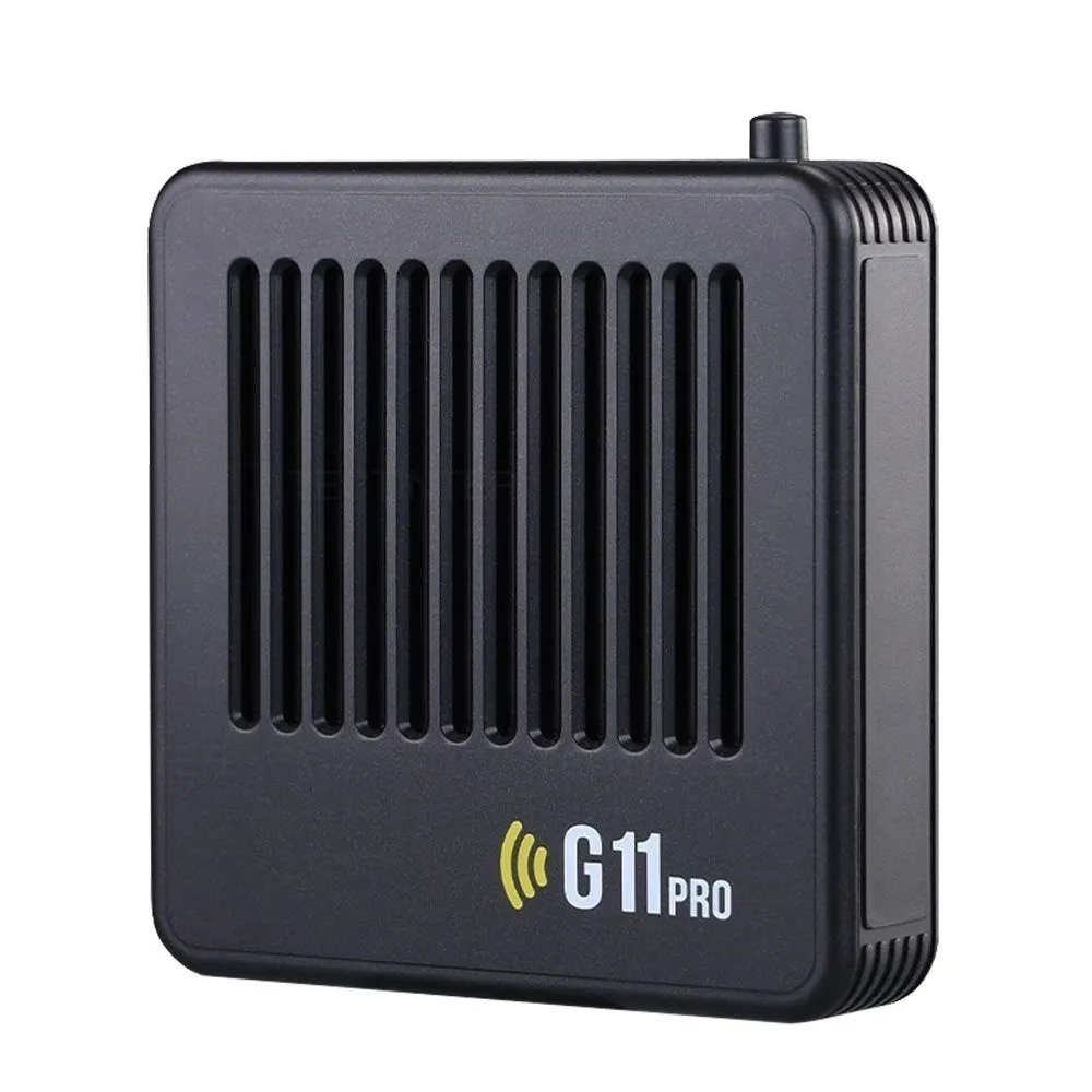 G11 PRO dual system TV set-top box and open source game console in black with HDMI and memory options