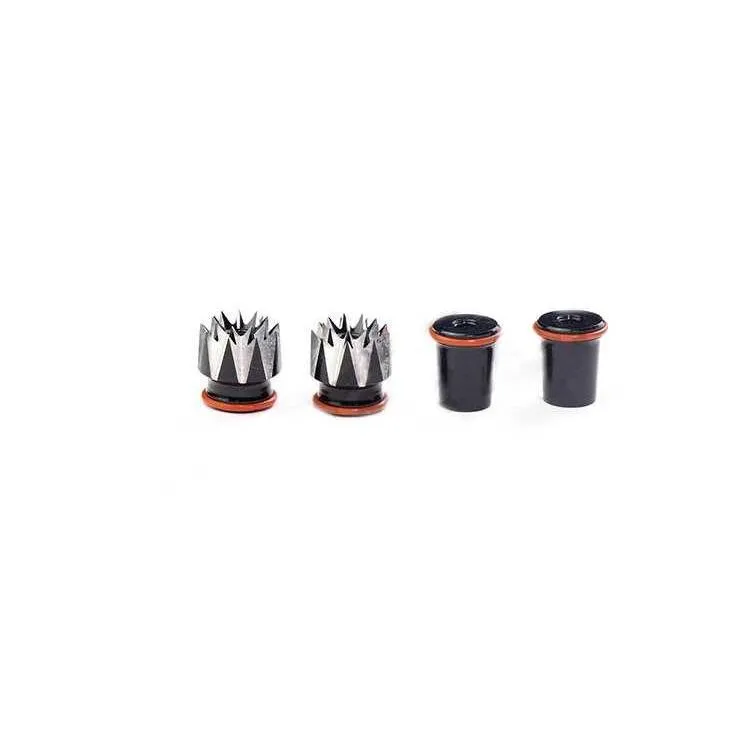 FPV remote control split non-slip rocker head metal 3D rocker M3 in black and red colour options