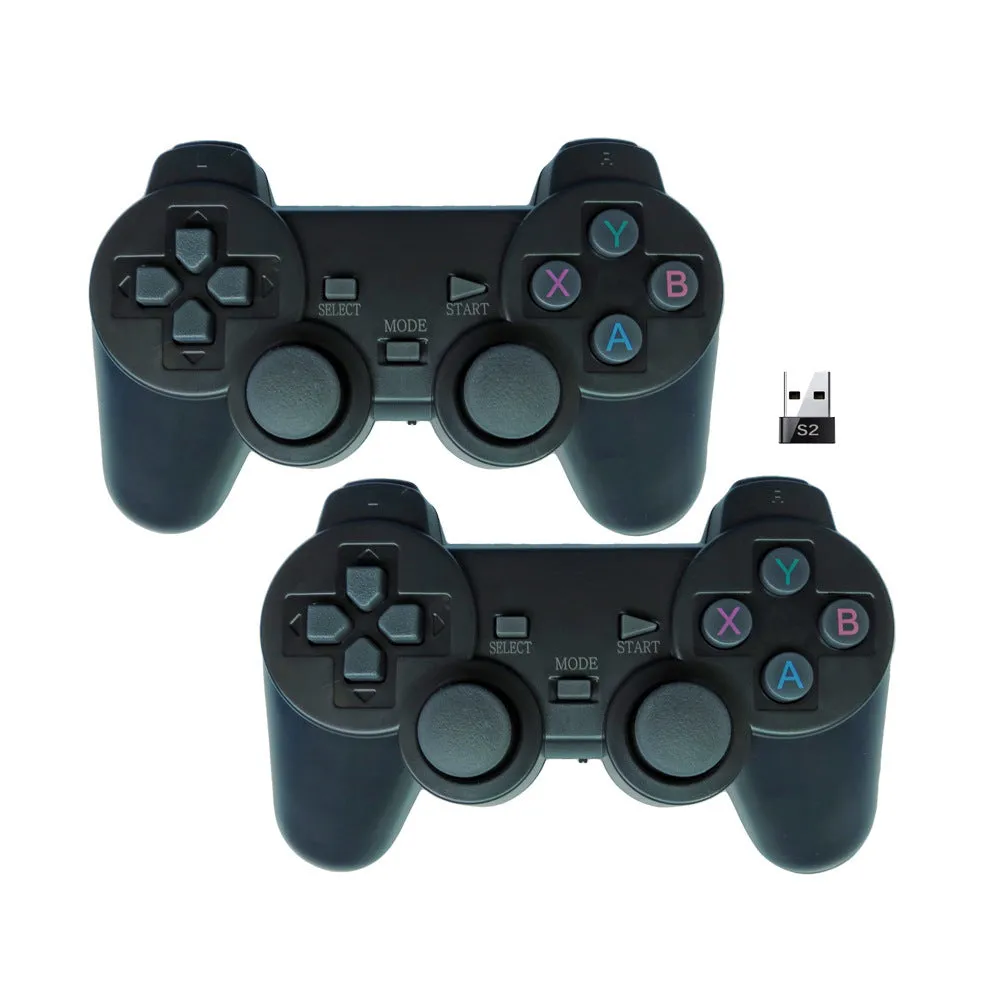 Super ConsoleX wired USB game controller with SNES-style button layout and USB cable