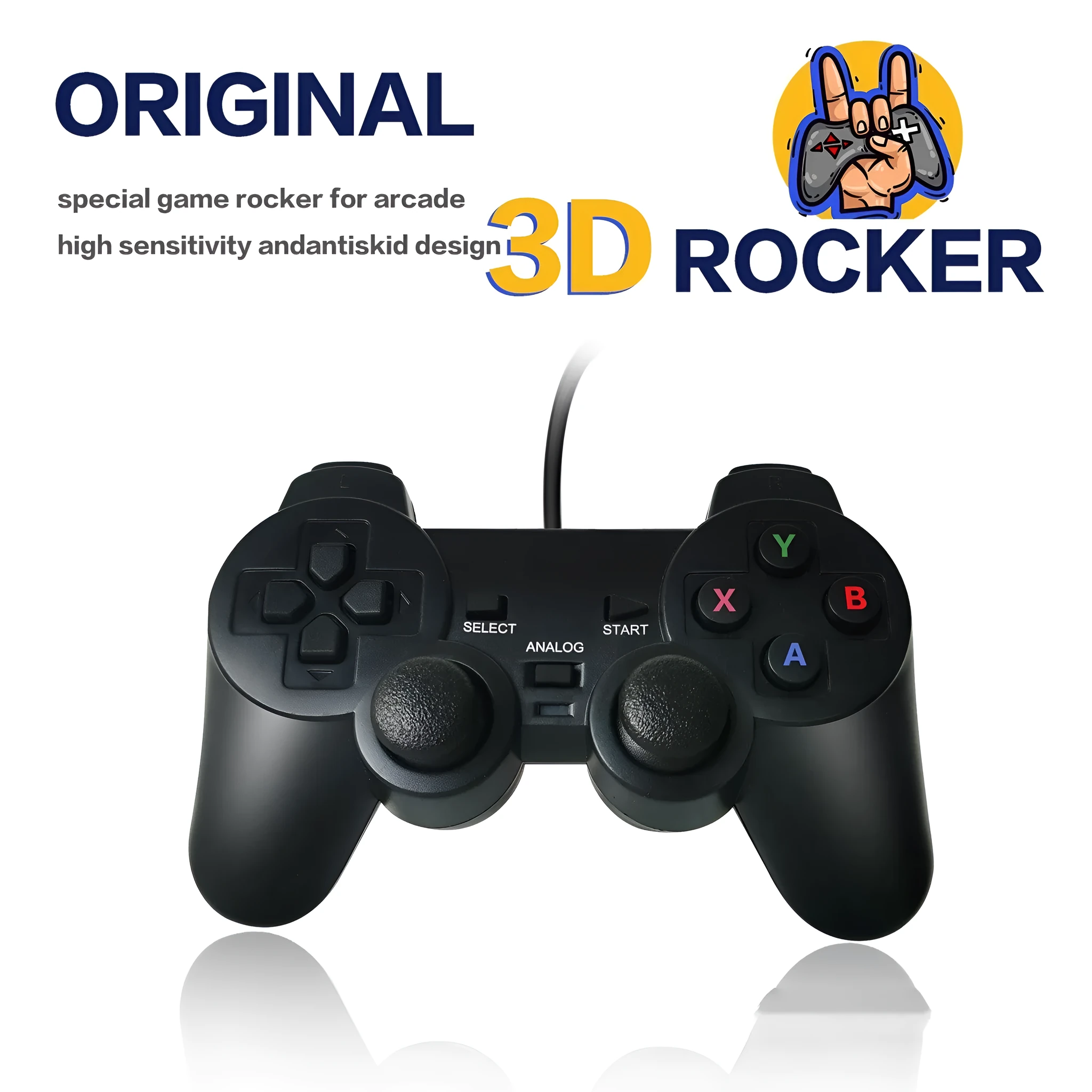 Super ConsoleX wired USB game controller for BoxArcade Box gaming systems