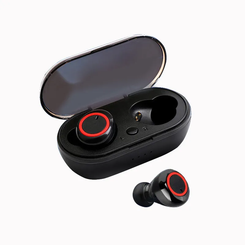 True wireless stereo Bluetooth earbuds in earplug design with six colour options