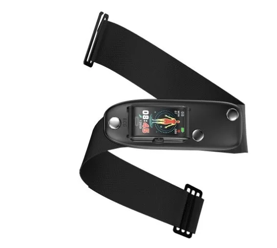 E600 smart watch with non-invasive blood sugar testing on wrist display