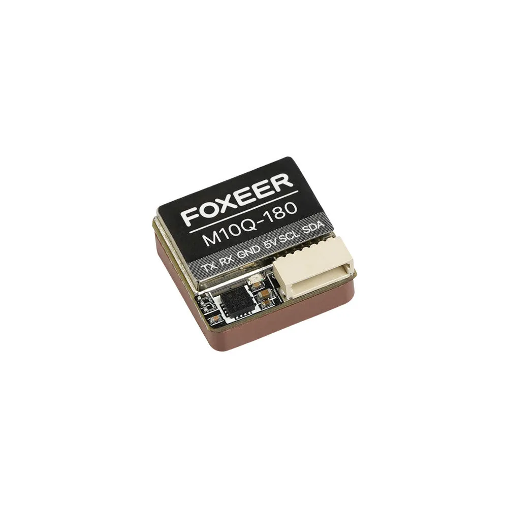 Foxeer M10 Q180 GPS FPV black crossing machine with compass, compact size under 30cm