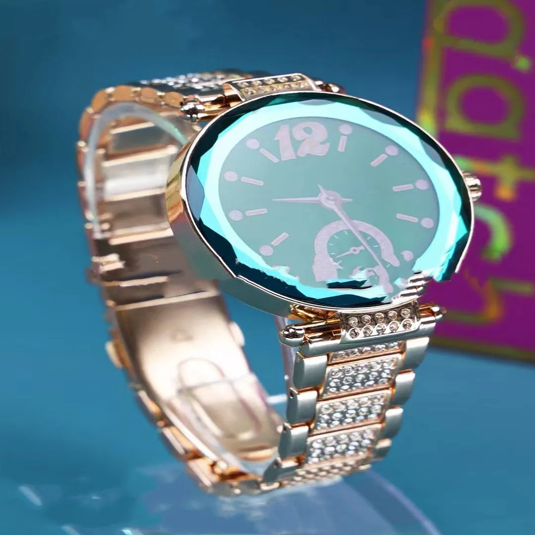 Women's heart rate running smart sport bracelet with AMOLED screen, ruby colour, stainless steel strap on a wrist