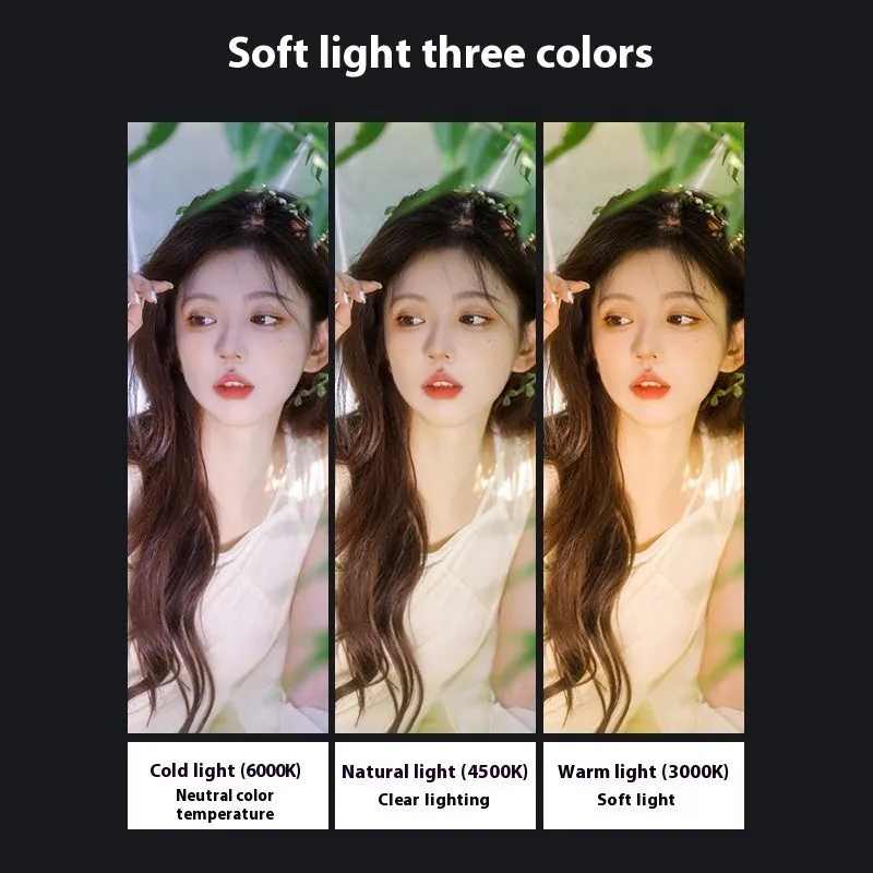 Generation Universal Holder PTZ Fill Light Selfie Bracket in Pocket3 Fill Light colour, 30cm plastic bracket