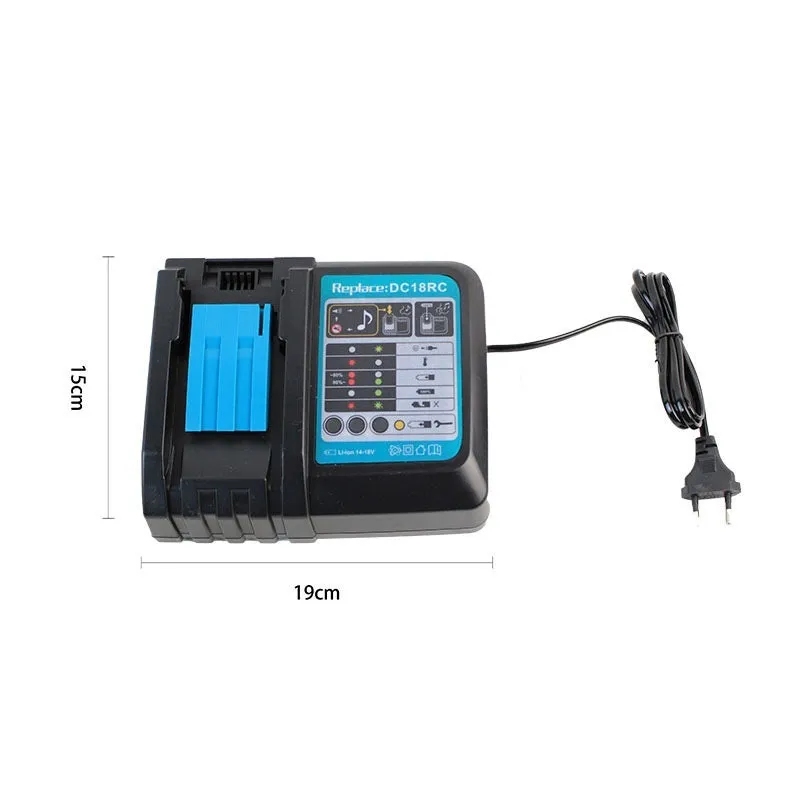 18V 6000mAh lithium battery pack for Makita electric tools with charger