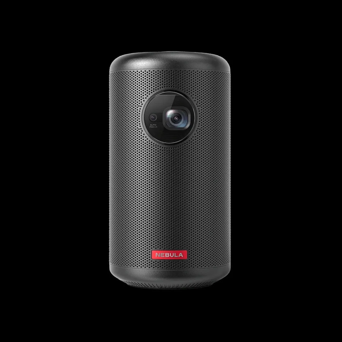 M1M2 smart projector wireless WiFi HD portable outdoor home cinema model in black