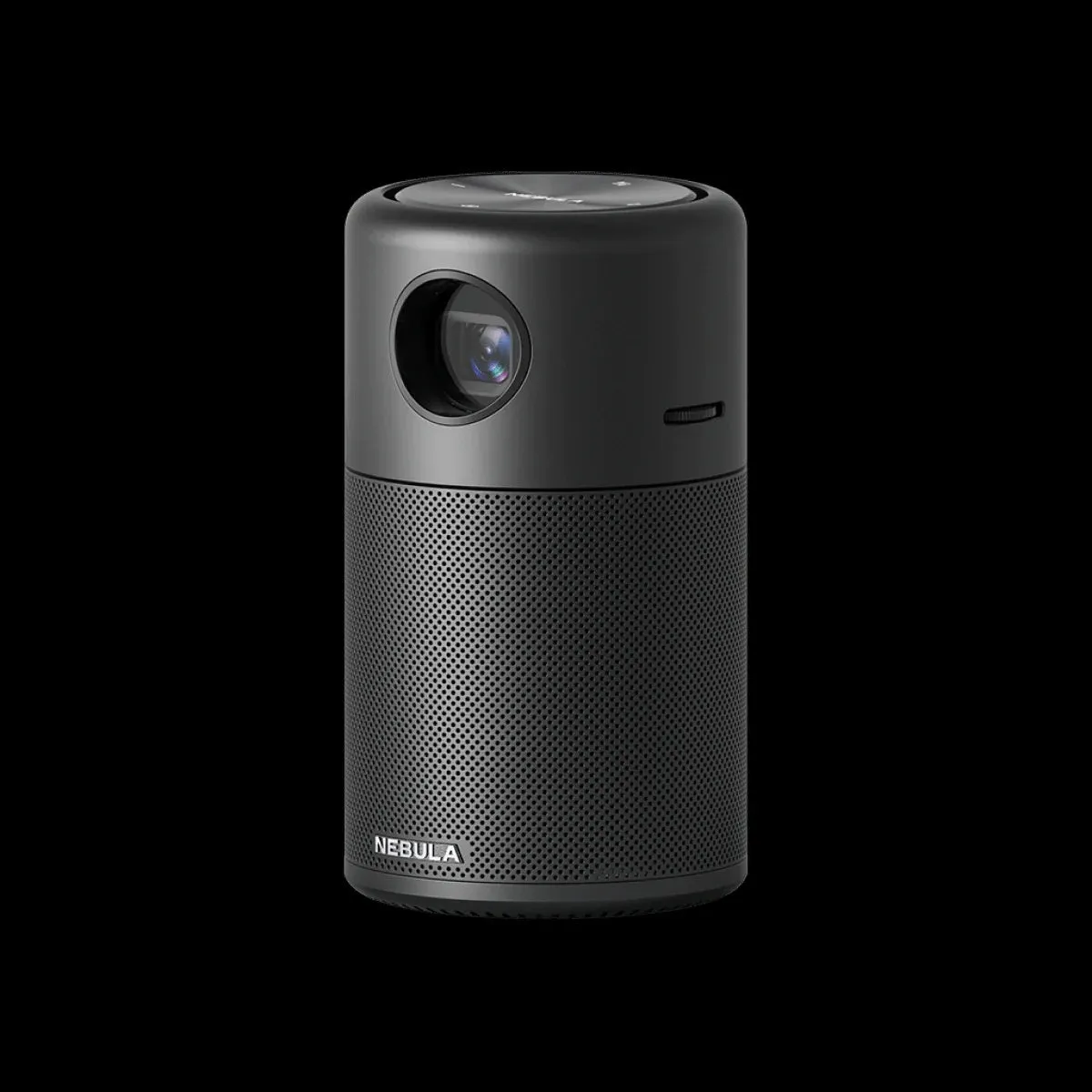 M1M2 smart projector wireless WiFi HD portable outdoor home cinema model in black