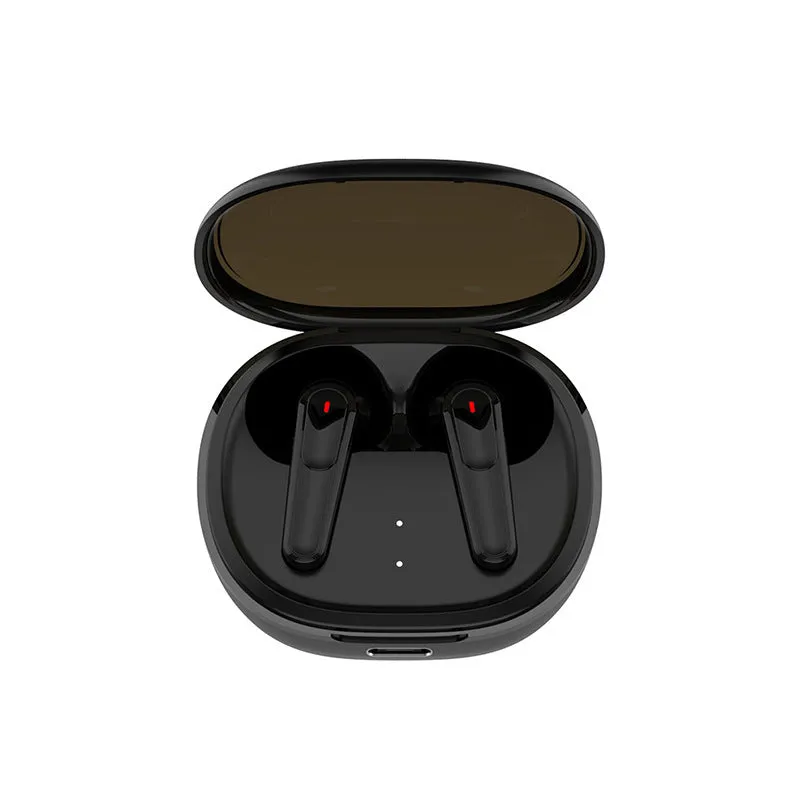 Black PRO30 Bluetooth in-ear headphones with noise reduction and gaming mode