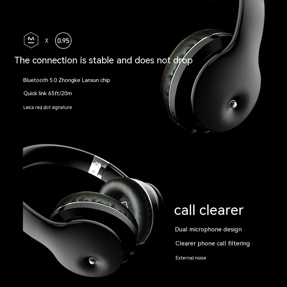 Wireless Bluetooth headset sports running headworn in gold with battery display and NFC