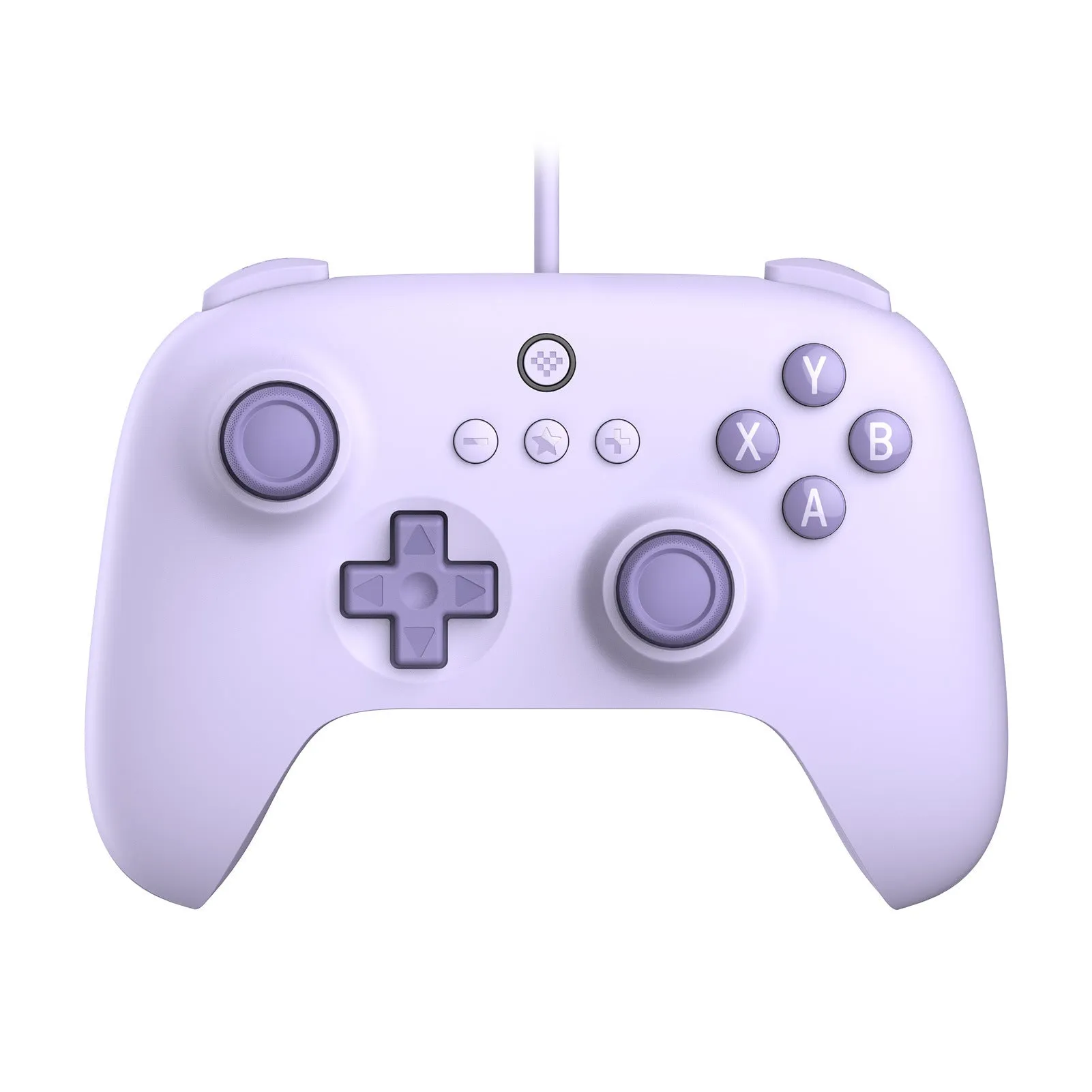 Wired game console handle controller in green with HAILANG non-slip rocker and 1.8m USB cable