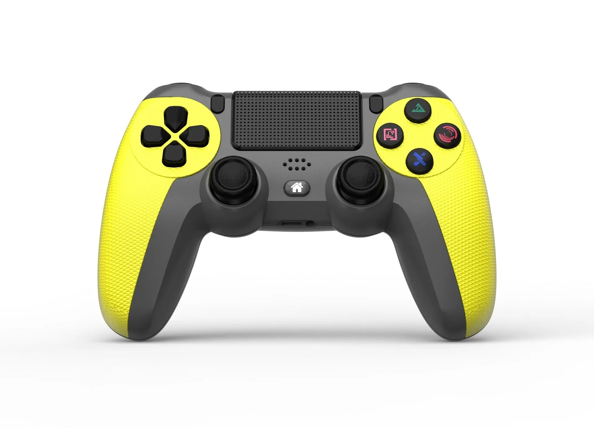 Wireless Bluetooth game controller with six-axis motion and vibration feedback in multiple colours for PS3, PC, mobile, and PS4