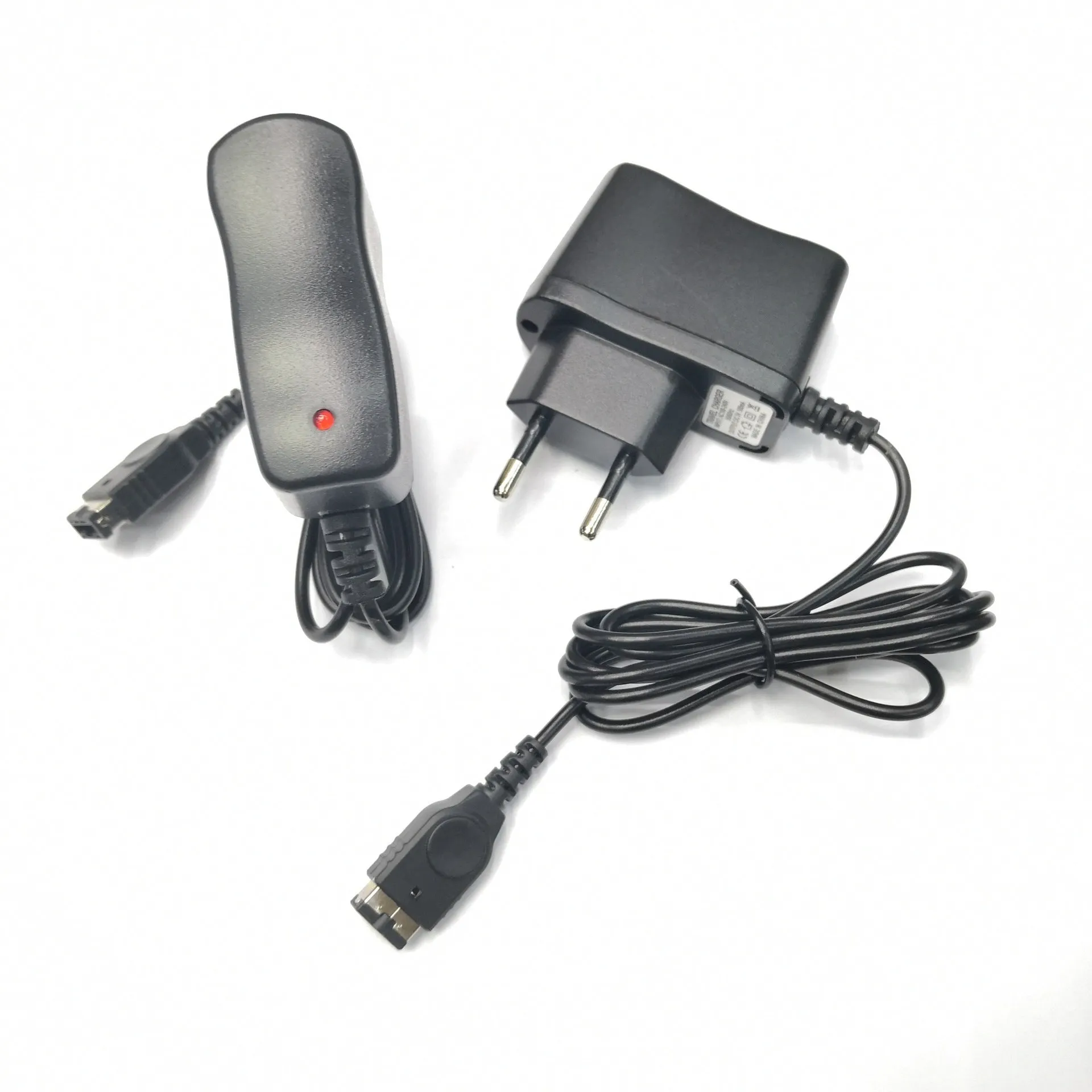 GBA SP Firecow charger with 1.5-metre cable, black, NDS interface, American Standard plug