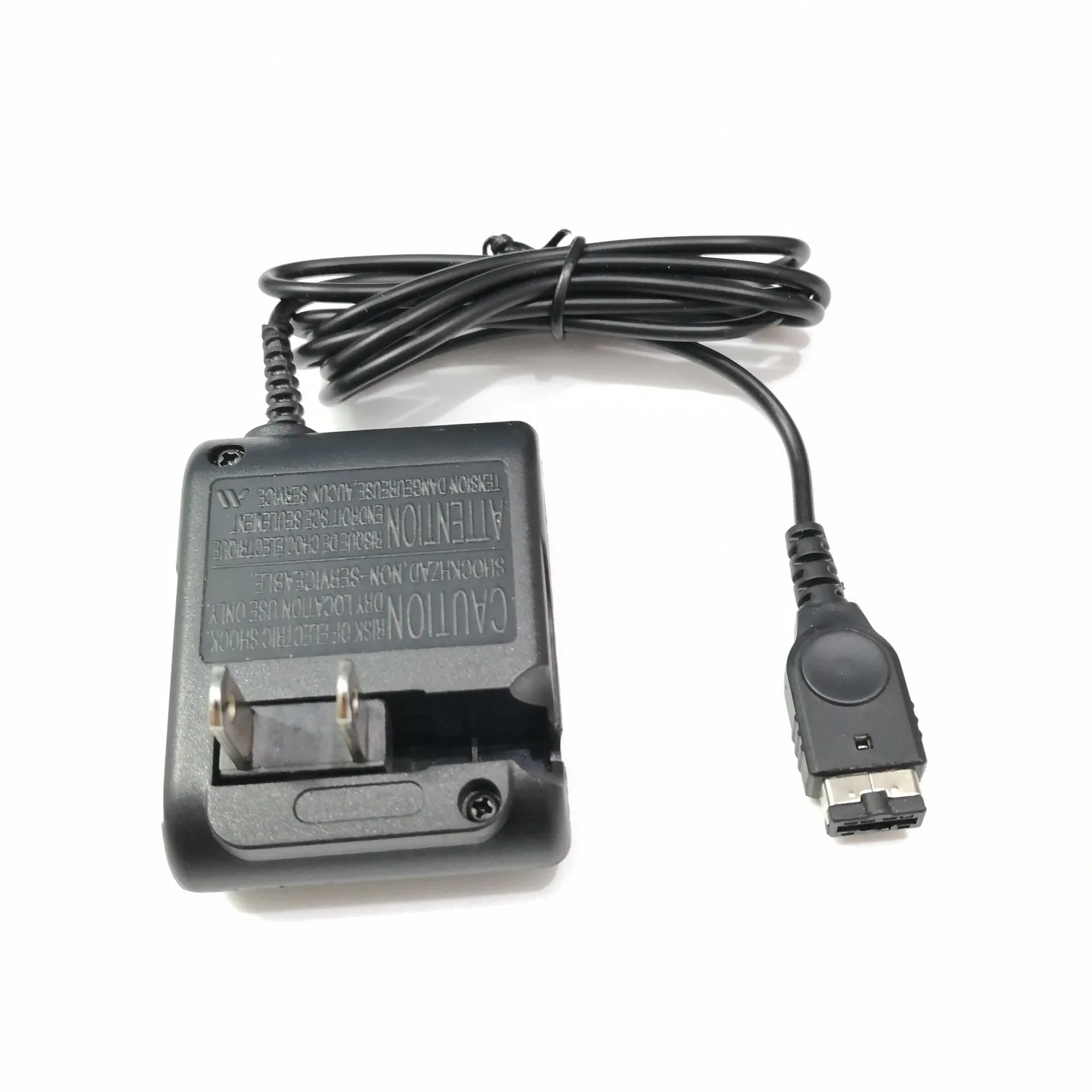 GBA SP Firecow charger with 1.5-metre cable, black, NDS interface, American Standard plug