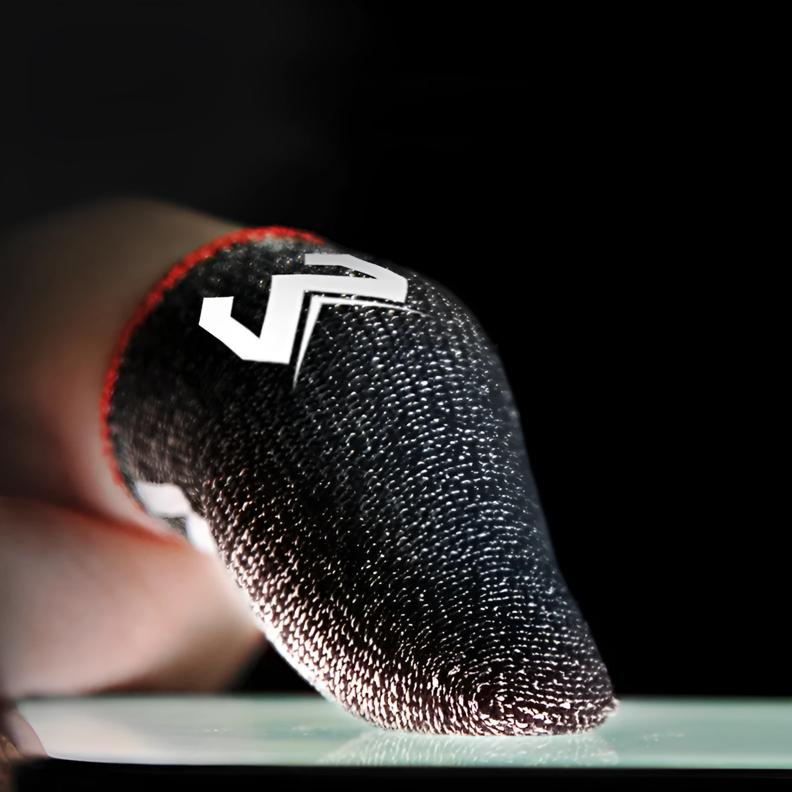 Slim silver cloth finger stall sweat-proof non-slip for esports players