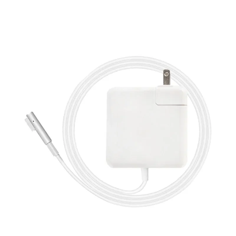 Laptop power charger 45W 60W 85W with L head and T head options and British Standard plug