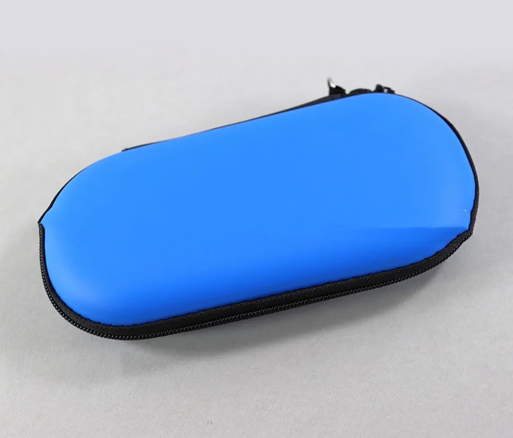 Black shockproof storage bag for PSVita console, protective travel pouch