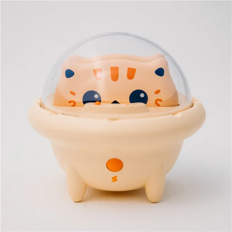 Cartoon fast charging power bank for iPhone in bear or cat design with plastic case