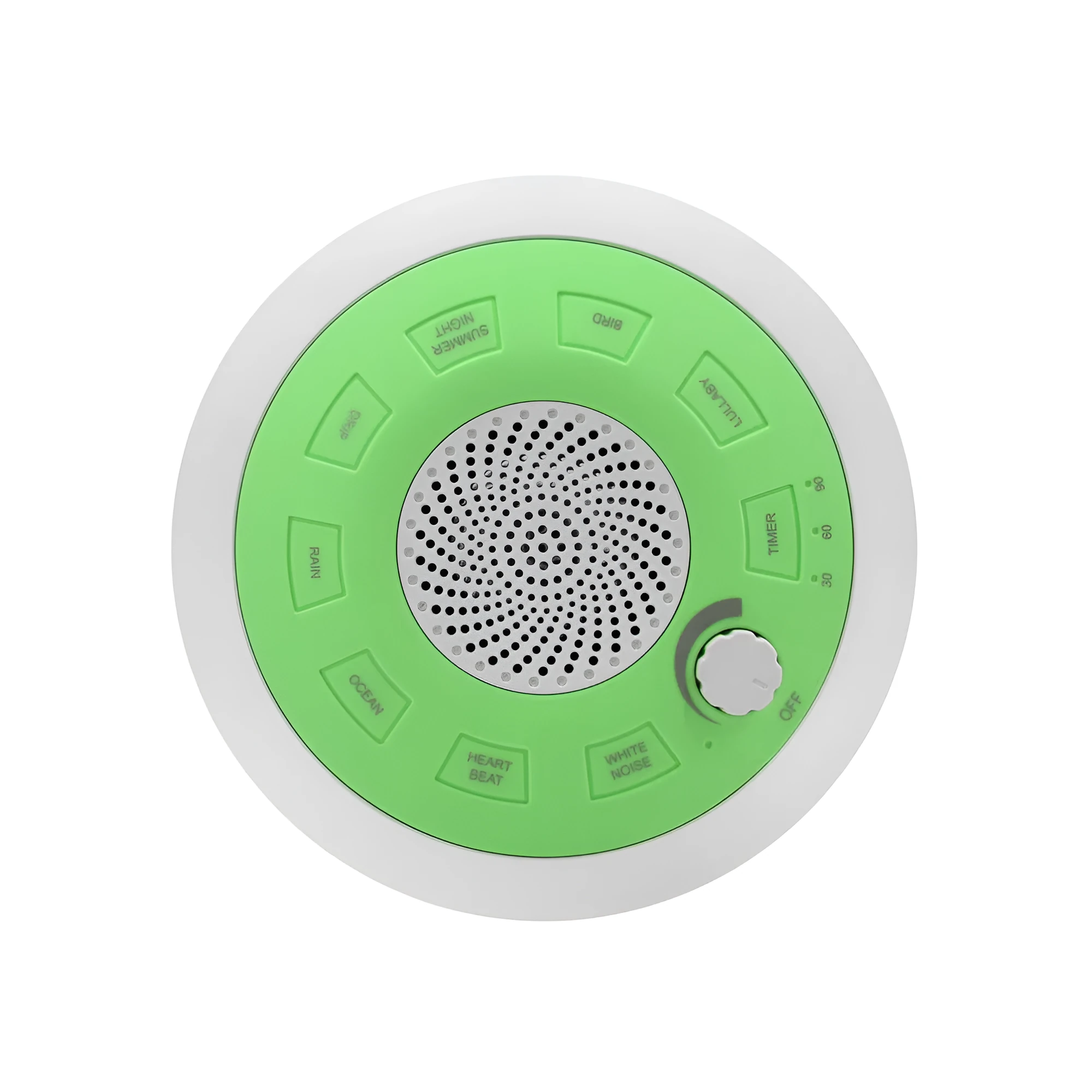 White noise sleep aid instrument rechargeable flying saucer blue colour