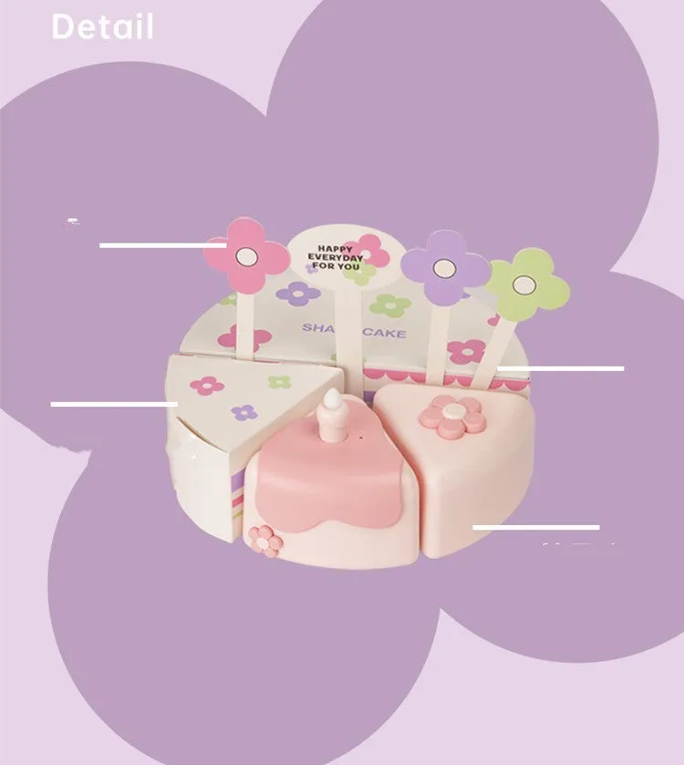 Maktoub Split Ring Cake Bluetooth Speaker in Pink and Violet colours, silicone and ABS build, creative gift for couples