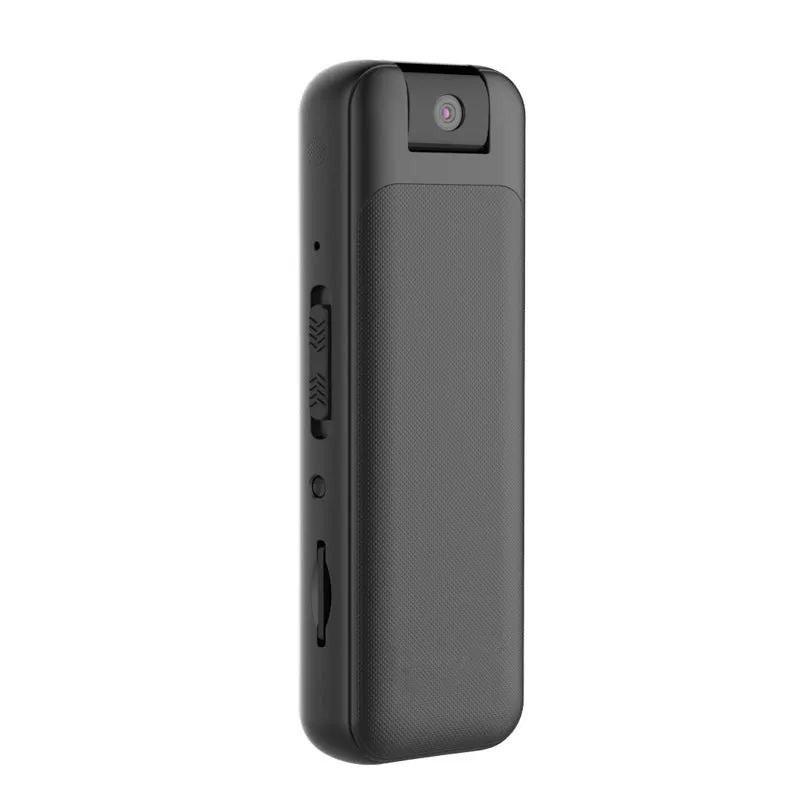 Black ABS recording pen with one-button operation and 50-metre noise reduction range