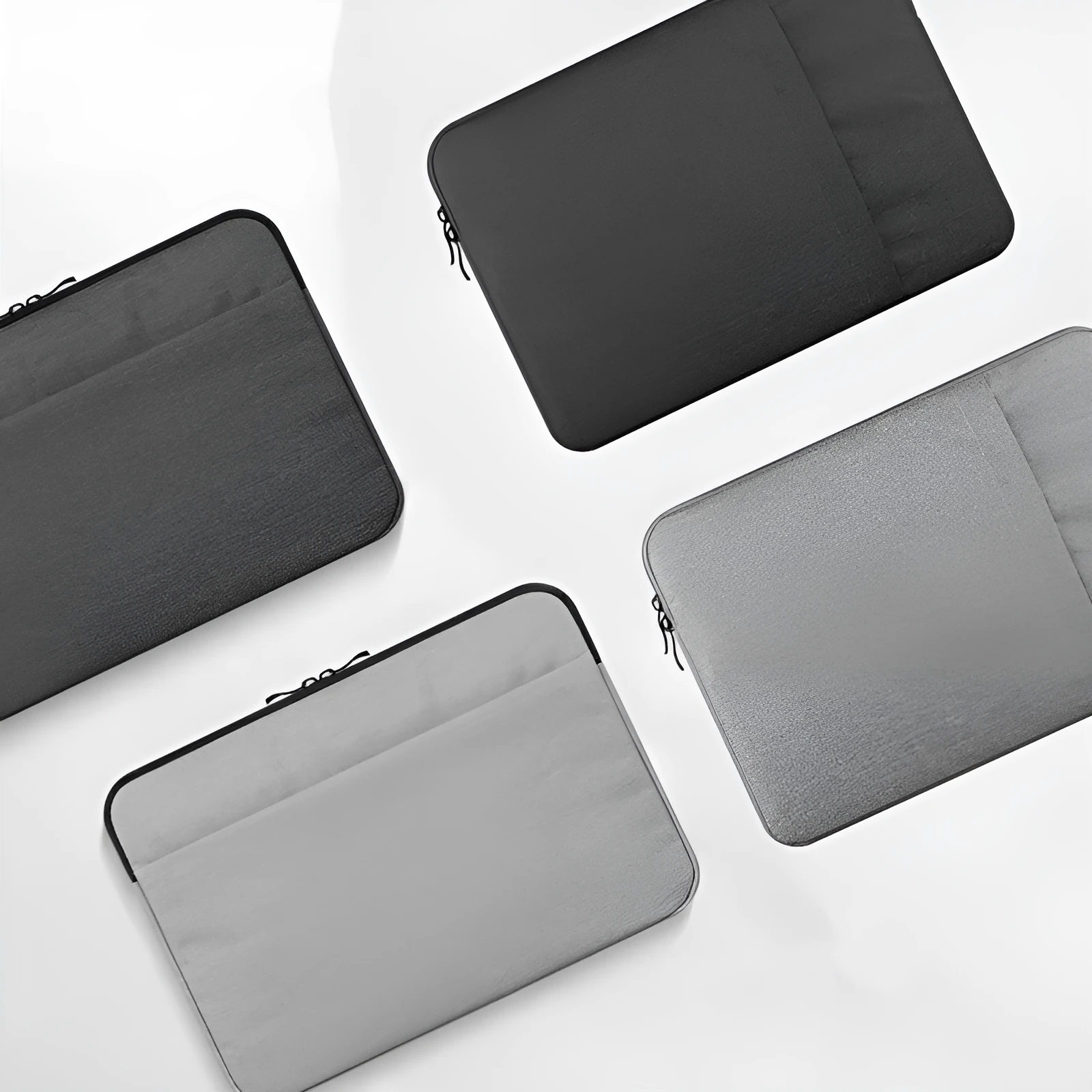 Dark Grey cross iPad inner case plush shockproof sleeve for iPad Air Mini Pro