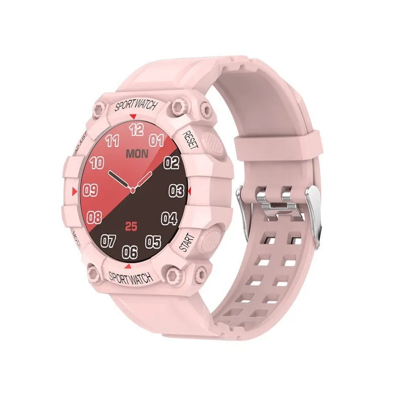 Smart bracelet Bluetooth wearable watch with 1.44 inch touch screen step heart rate monitor on wrist