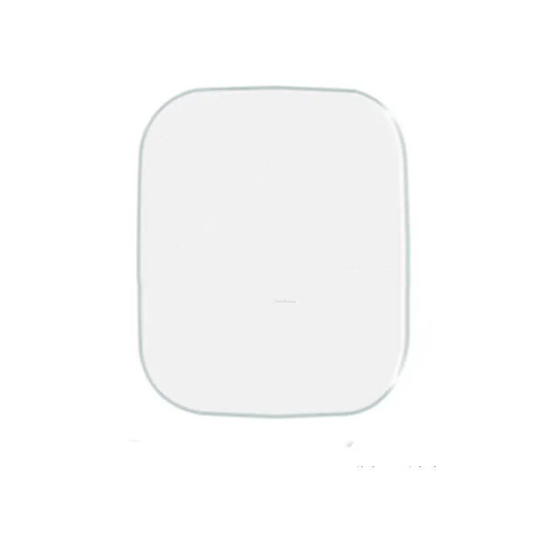 Tempered glass screen protector on an Apple Watch Ultra 49mm case, showing transparent coverage
