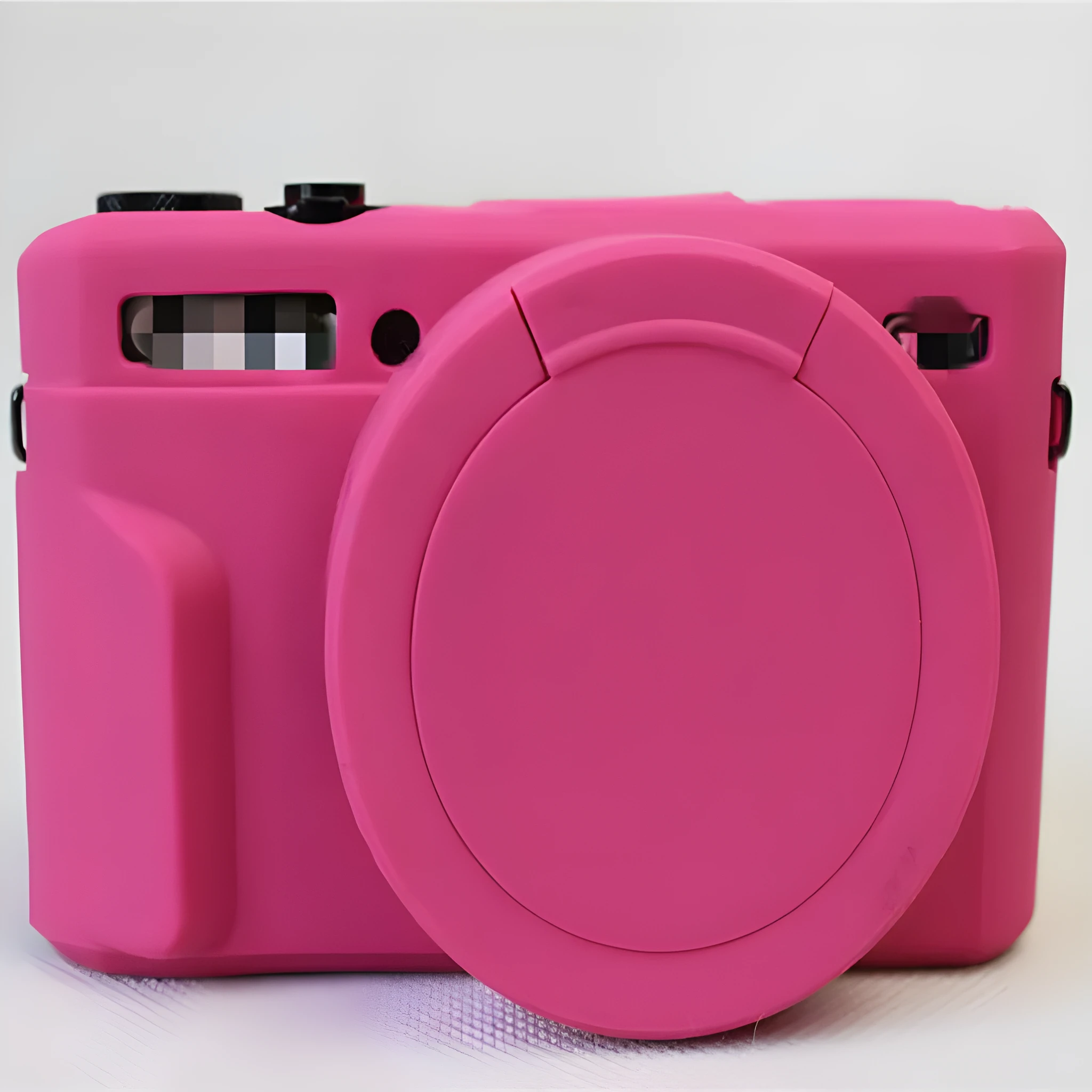 Silicone protective camera cover for Canon G7X Mark II and Mark III in four colours