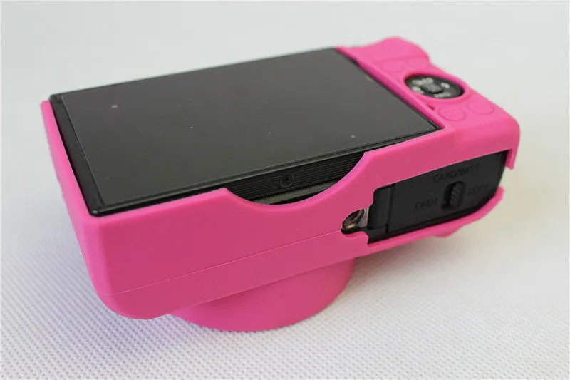 Silicone protective camera cover for Canon G7X Mark II and Mark III in four colours
