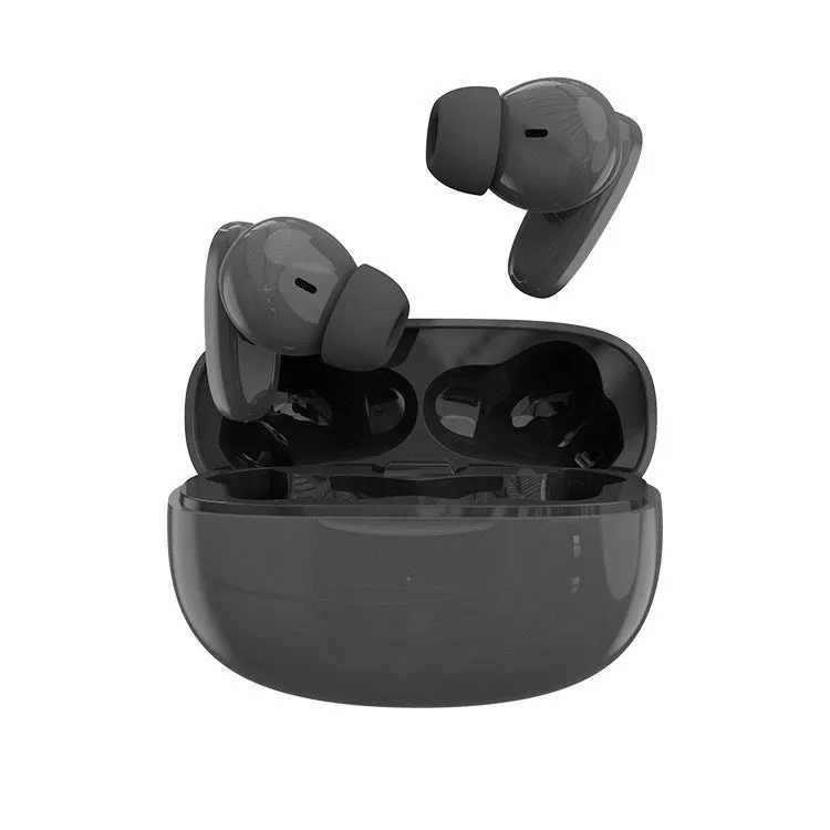 Wireless in-ear Bluetooth headset with F13 titanium membrane speaker, Type-C charging case, available in black, green, red, white