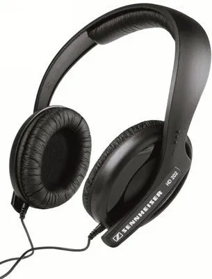 Black wired over-ear headphones with microphone and 3.5mm plug on a 2.5m cable.