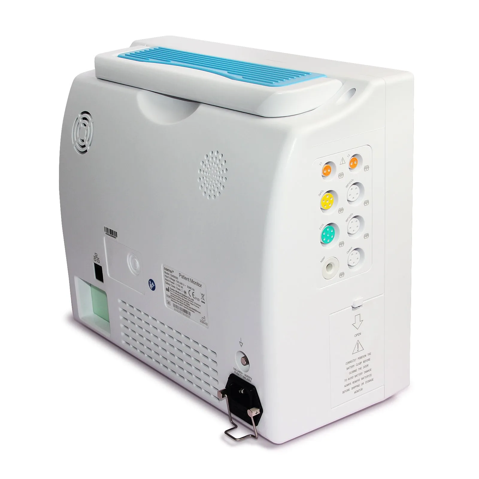 12.1 inch colour TFT LCD vital signs patient monitor CMS8000 with ECG NIBP SpO2 parameters for ICU CCU use