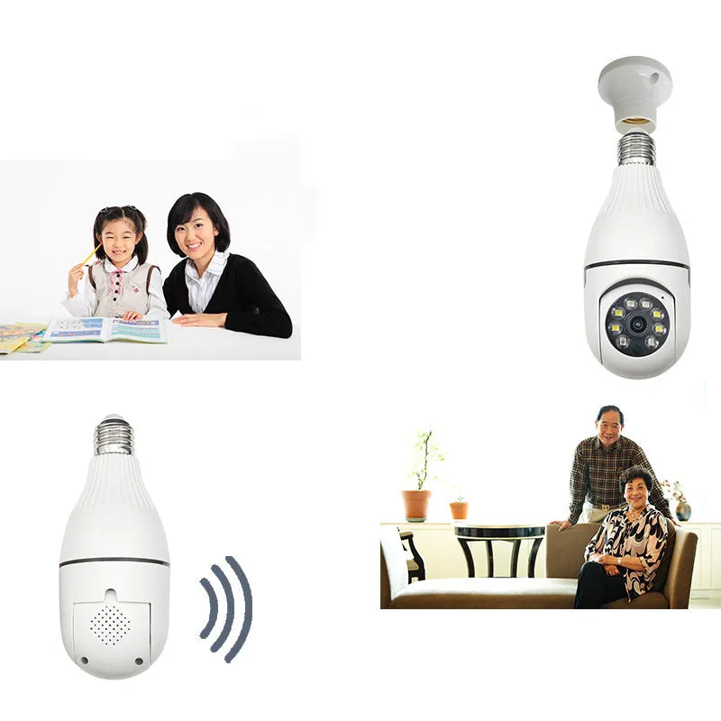 Rui Chuan Technology Minions model wireless indoor security camera with wide-angle lens.