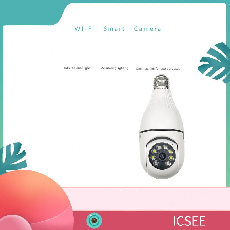 Rui Chuan Technology Minions model wireless indoor security camera with wide-angle lens.