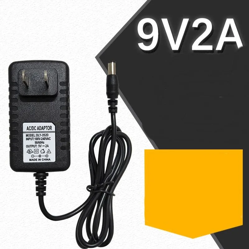 Switch power adapter with wall plug design for indoor use, available in 12V1A and other voltage models