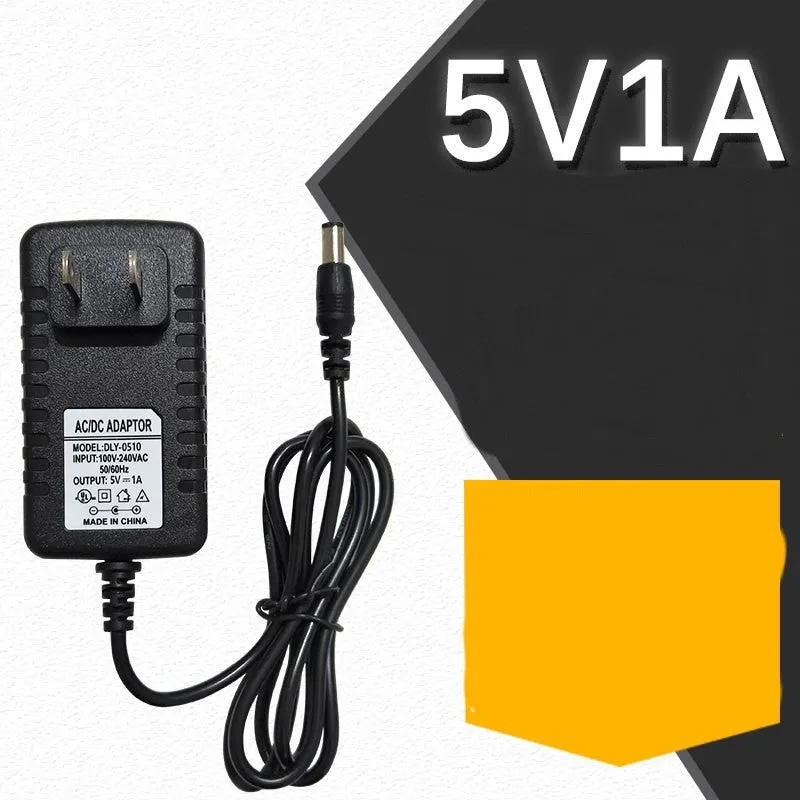 Switch power adapter with wall plug design for indoor use, available in 12V1A and other voltage models