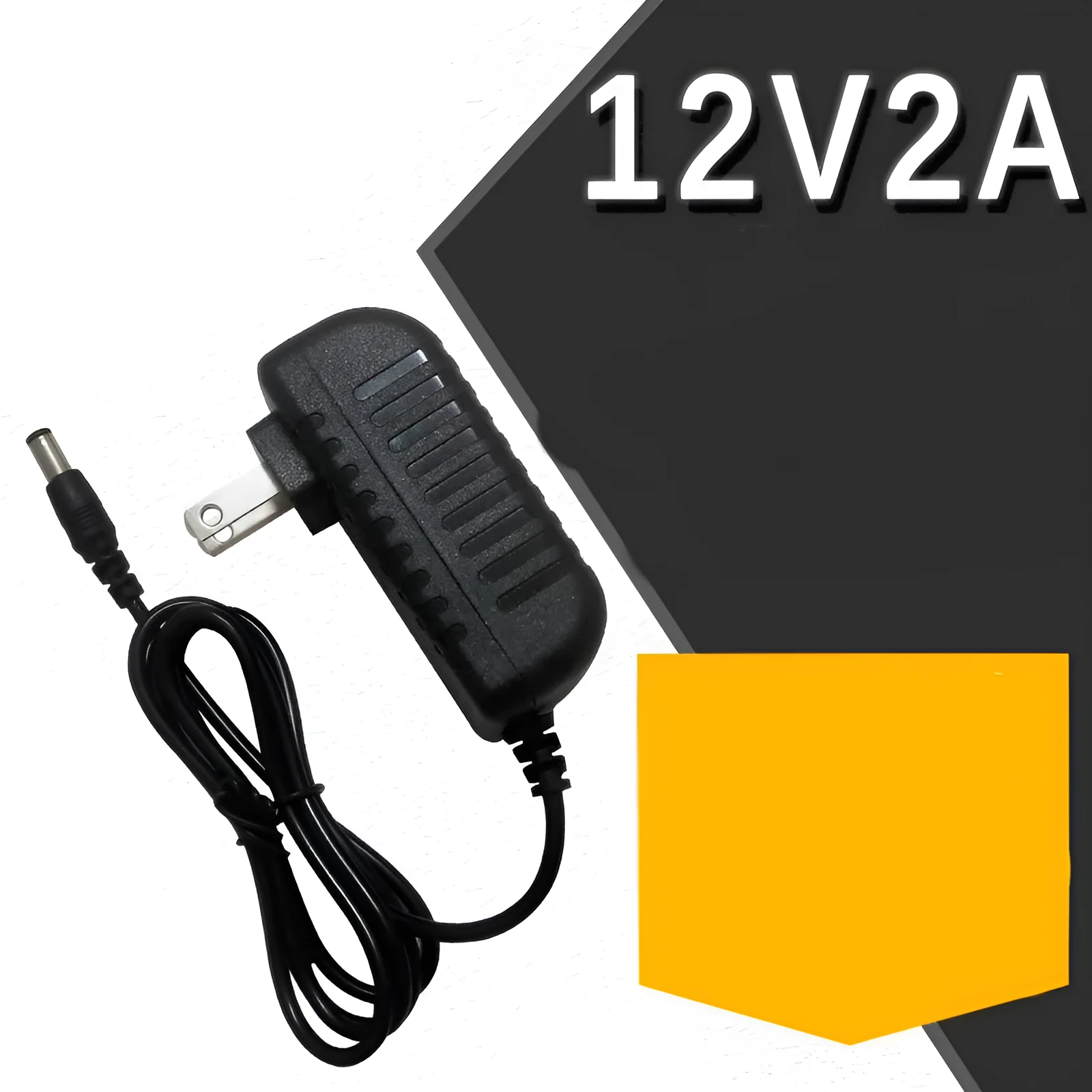 Switch power adapter with wall plug design for indoor use, available in 12V1A and other voltage models
