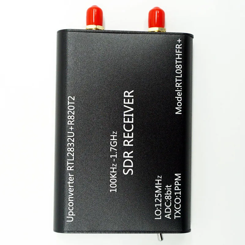 RTL-SDR RTL2832U R820T2 software radio receiver USB dongle for aviation and shortwave