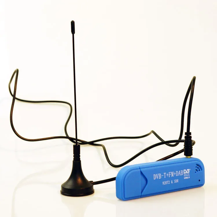 RTL-SDR RTL2832U R820T2 software radio receiver USB dongle for aviation and shortwave