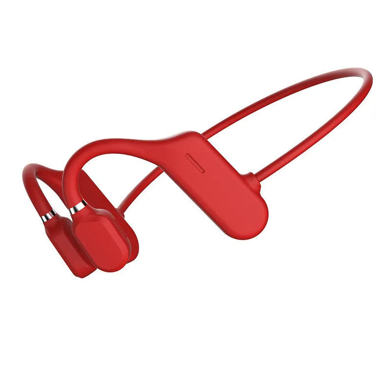 DYY-1 wireless sports Bluetooth earphone with ear hook design in black plastic