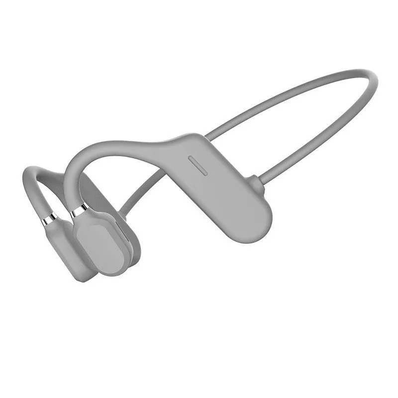 DYY-1 wireless sports Bluetooth earphone with ear hook design in black plastic