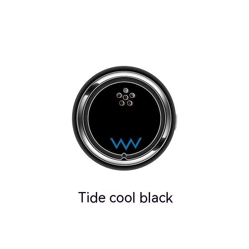 Bi-directional anti loss locator in black with silicone strap, USB charging port, and 10 metre range for children and pets