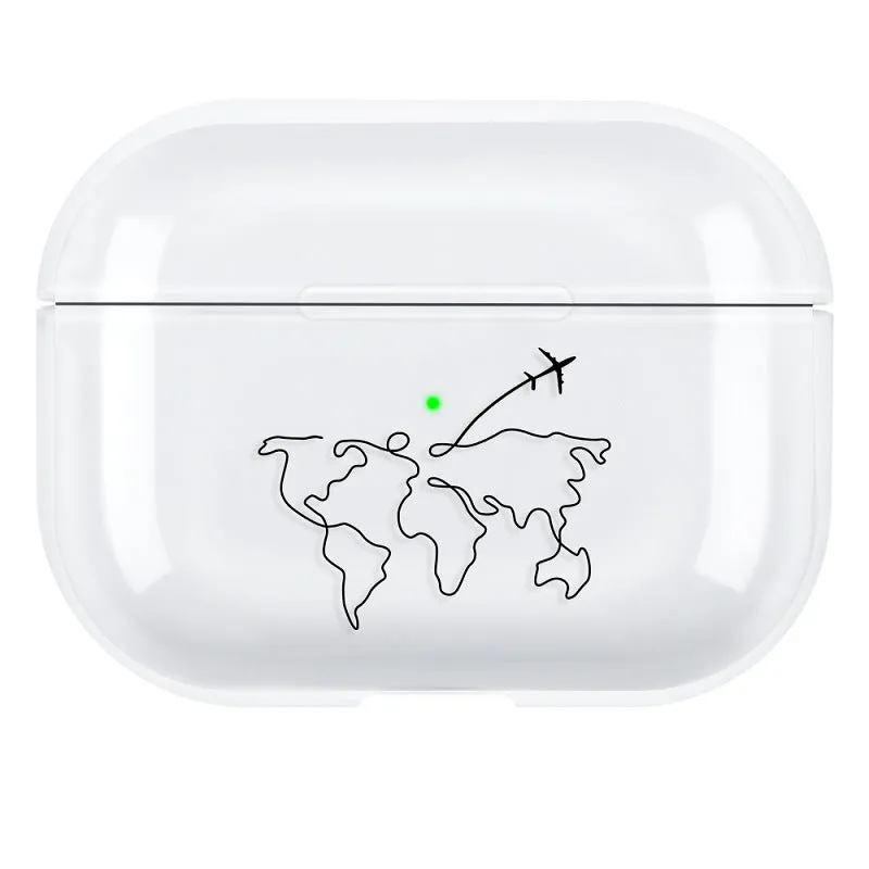 AirPods Pro 3 protective shell case in solid colour options with PC construction