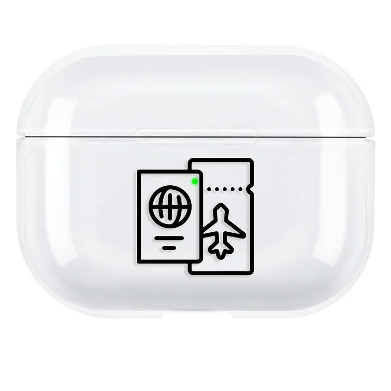 AirPods Pro 3 protective shell case in solid colour options with PC construction