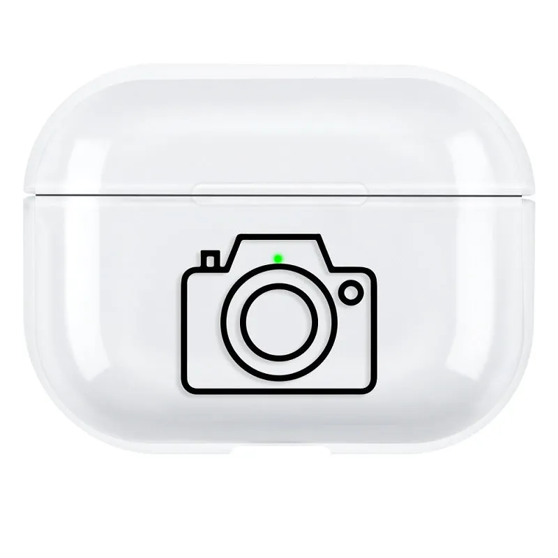 AirPods Pro 3 protective shell case in solid colour options with PC construction